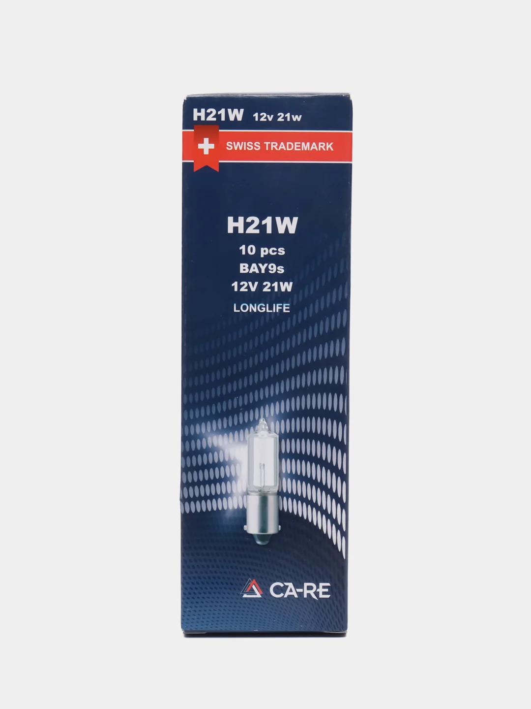Лампа автомобильная H21W CA-RE Halogen Bulb 12V 21W Longlife (Box10) RB019LL / 30740