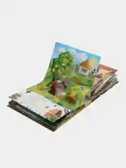 Сборник книга-панорамка сказок Любимые сказки Теремок, Репка, Колобок, Ряба