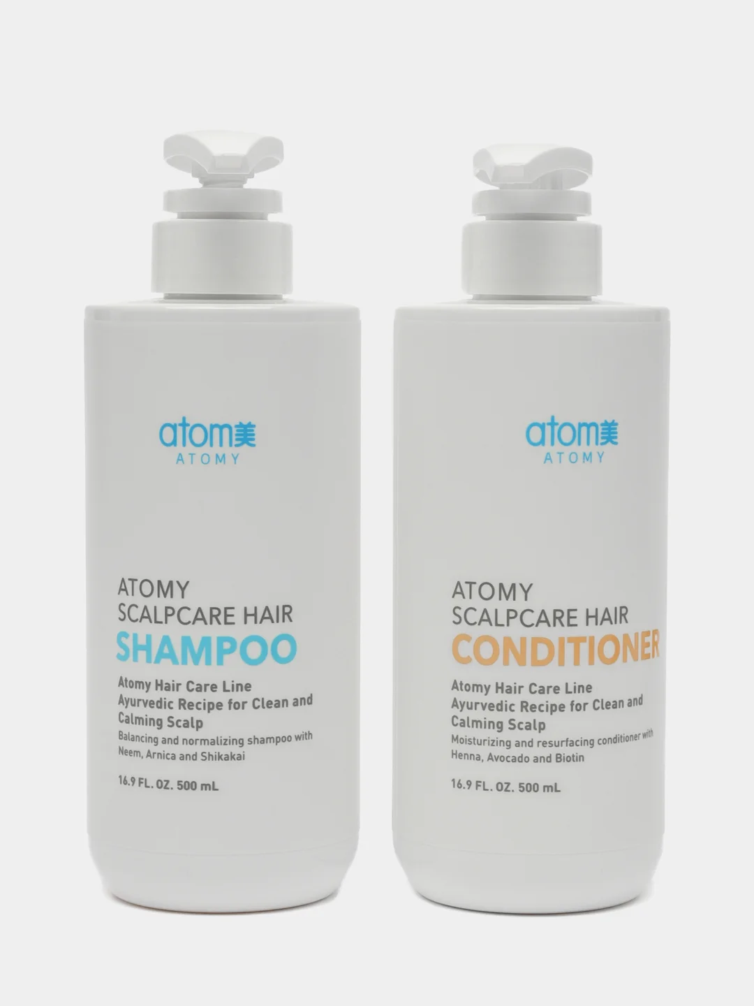 Подарочный набор 2Set Шампунь+Кондиционер Atomy ScalpCare