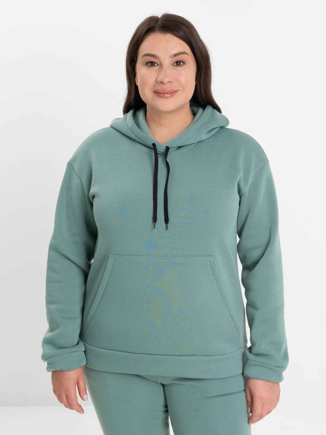 Бирюзовый костюм на флисе, больших размеров, Unisex