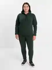 Зеленый костюм на флисе, больших размеров, Unisex