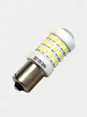 Лампа светодиодная LED P21W, P21/5W, керамика, линза биполярная, 12-24V