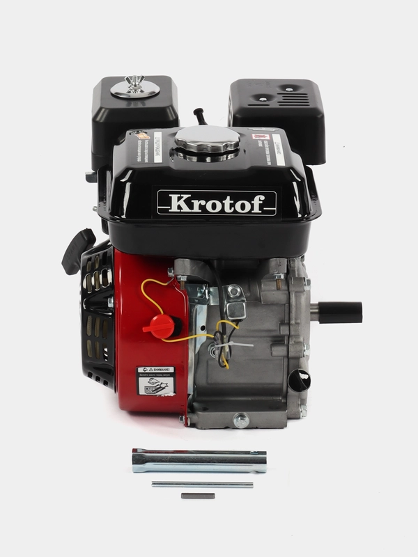 Двигатель бензиновый Krotof GX 210 (7,0 л.с., 212 куб.см., вал 20 мм) для мотоблока