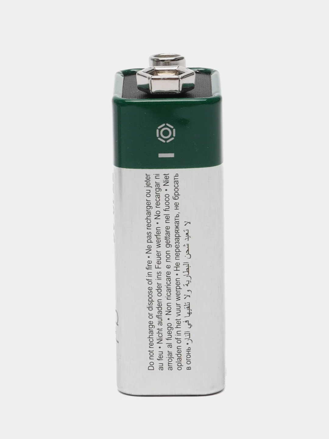 Батарейка солевая Camelion 6F22-SP1G Super Heavy Duty Green, 9V, тип Крона