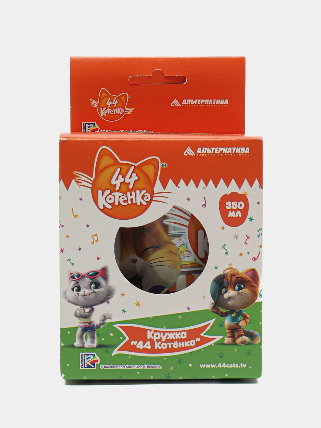 Кружка детская "44 котёнка" 0,35л