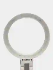 Лампа-лупа х5 х11 для творчества LEDx18 от 3АAA+ USB линзы d=2 см и 7,5 см 11х9х22,8 см