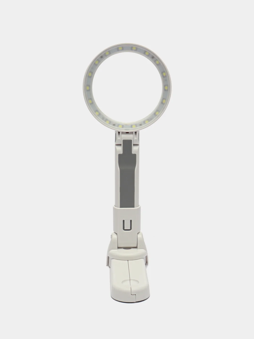Лампа-лупа х5 х11 для творчества LEDx18 от 3АAA+ USB линзы d=2 см и 7,5 см 11х9х22,8 см