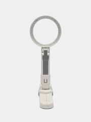 Лампа-лупа х5 х11 для творчества LEDx18 от 3АAA+ USB линзы d=2 см и 7,5 см 11х9х22,8 см