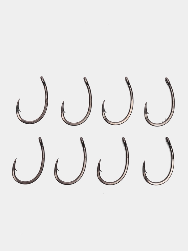 Крючки карповые Caiman D12700 CarpTeflon (форма Crank)