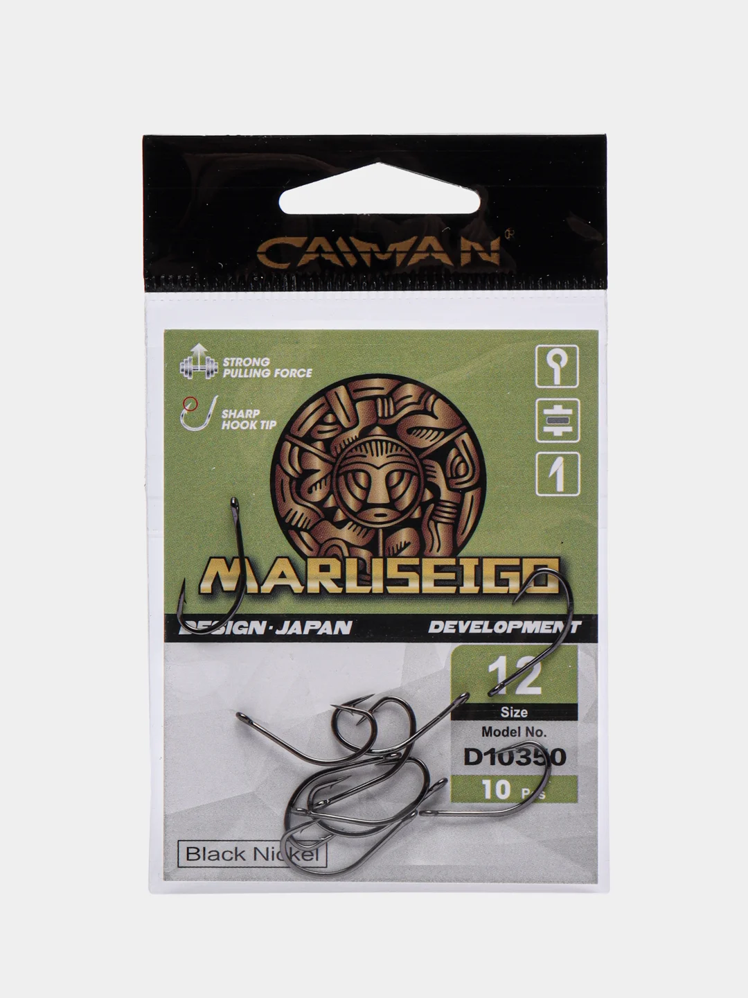 Крючки рыболовные Caiman Maruseigo, для фидерной и поплавочной ловли