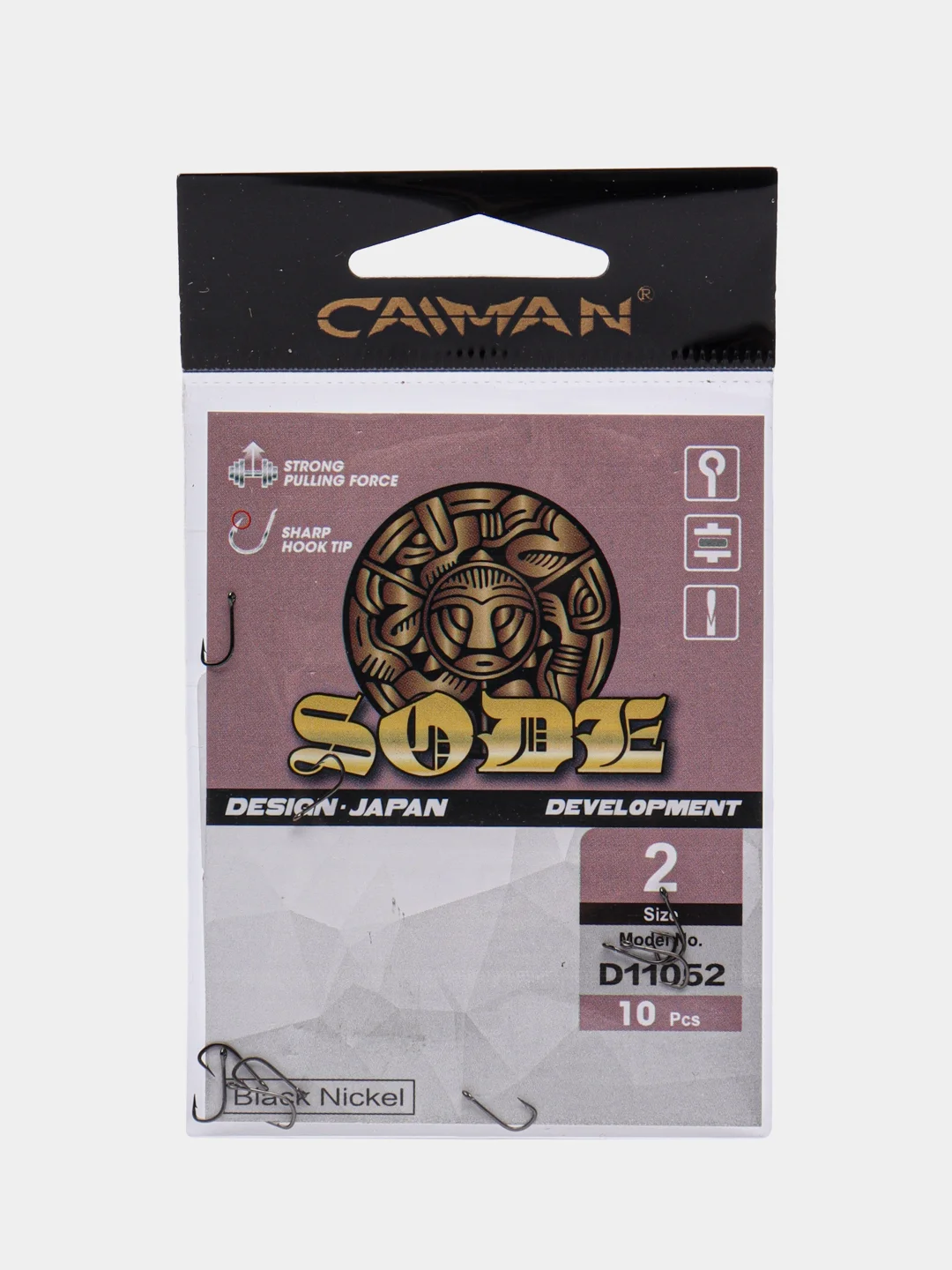 Крючки Caiman SODE для фидерной и поплавочной ловли