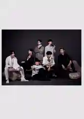Зеленый плакаты K-POP BTS
