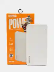 Черный повербанк 10000 mAh внешний аккумулятор PowerBank