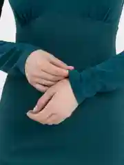 Платье женское, с длинным рукавом