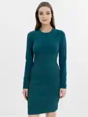 Платье женское, с длинным рукавом