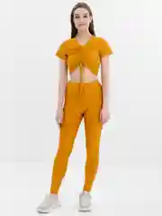 Оранжевый костюм спортивный
