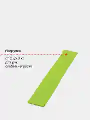 Резинка для фитнеса, лента спортивная, эспандер для тренировок, зеленая