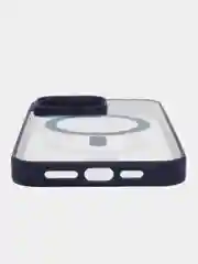 Синий чехол для iPhone 11, 12, 13, 14, 15, 16, Pro, 15 Pro Max MagSafe, чехол на айфон магсейф