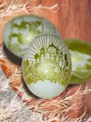 Термонаклейки на пасхальные яйца, 21 штука