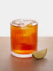 Кремовый стакан стеклянный КАРТОФАН для виски коктейлей воды сока граненый, подарочный набор, узоры
