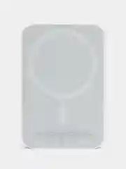 Белый повербанк, внешний аккумулятор, Power Bank Magsafe для iphone, беспроводная зарядка