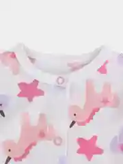 Белый комбинезон для новорождённого