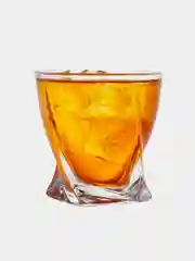 Ледяной стакан стеклянный КАРТОФАН для виски коктейлей воды сока граненый, подарочный набор, узоры