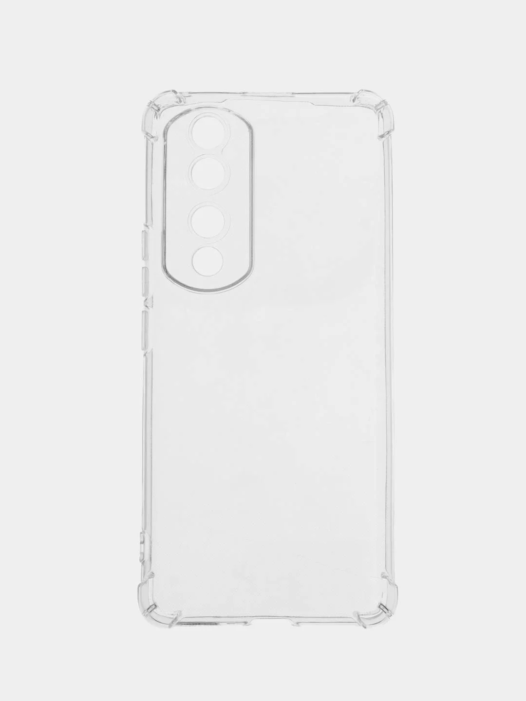 Прозрачный чехол для Honor 90 Pro (Хонор 90 Про), прозрачный противоударный