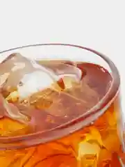 Пудровый стакан стеклянный КАРТОФАН для виски коктейлей воды сока граненый, подарочный набор, узоры