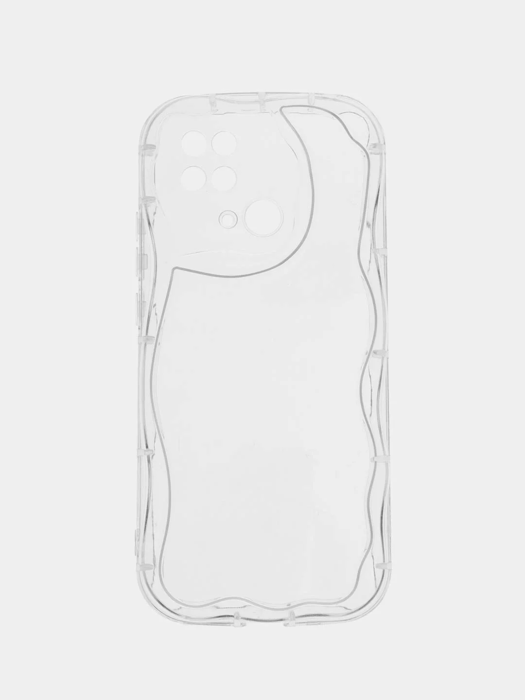 Прозрачный чехол для Xiaomi Redmi 10C/Poco C40 (Сяоми Редми 10С/Поко С40) прозрачный, противоударный