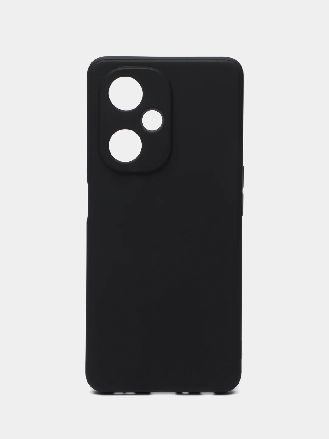 Черный силиконовый чехол для OnePlus Nord CE 3 Lite 5G (ВанПлюс Норд СЕ 3 Лайт 5G), прозрачный