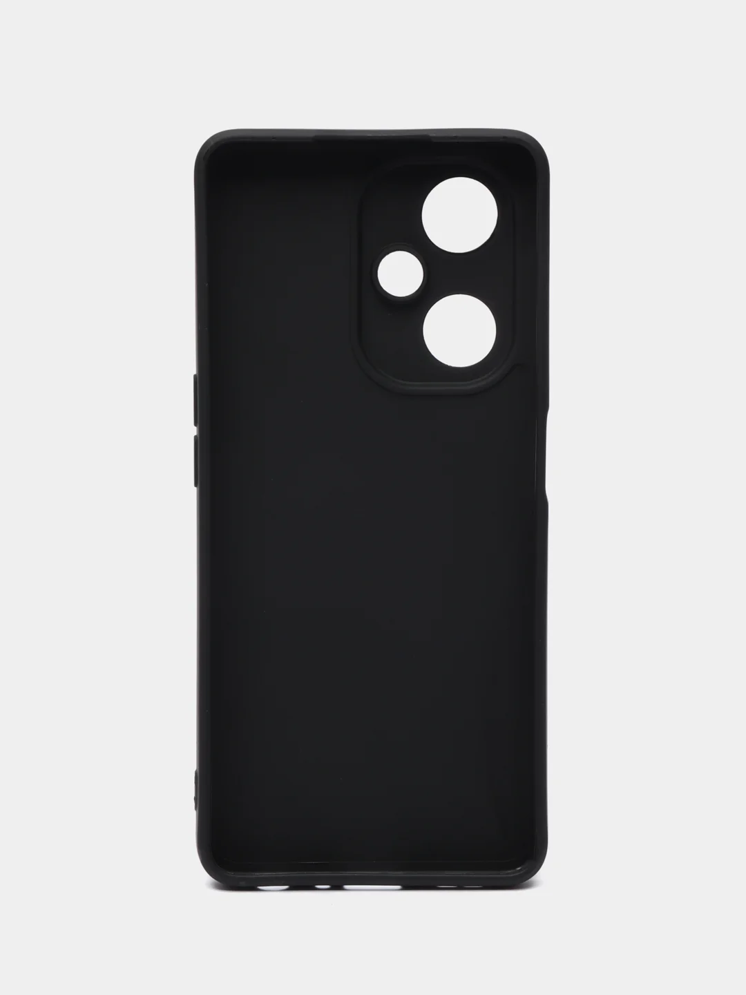 Черный силиконовый чехол для OnePlus Nord CE 3 Lite 5G (ВанПлюс Норд СЕ 3 Лайт 5G), прозрачный