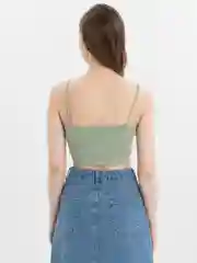 Мятный топ