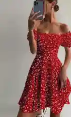 Бордовый платье женское летнее