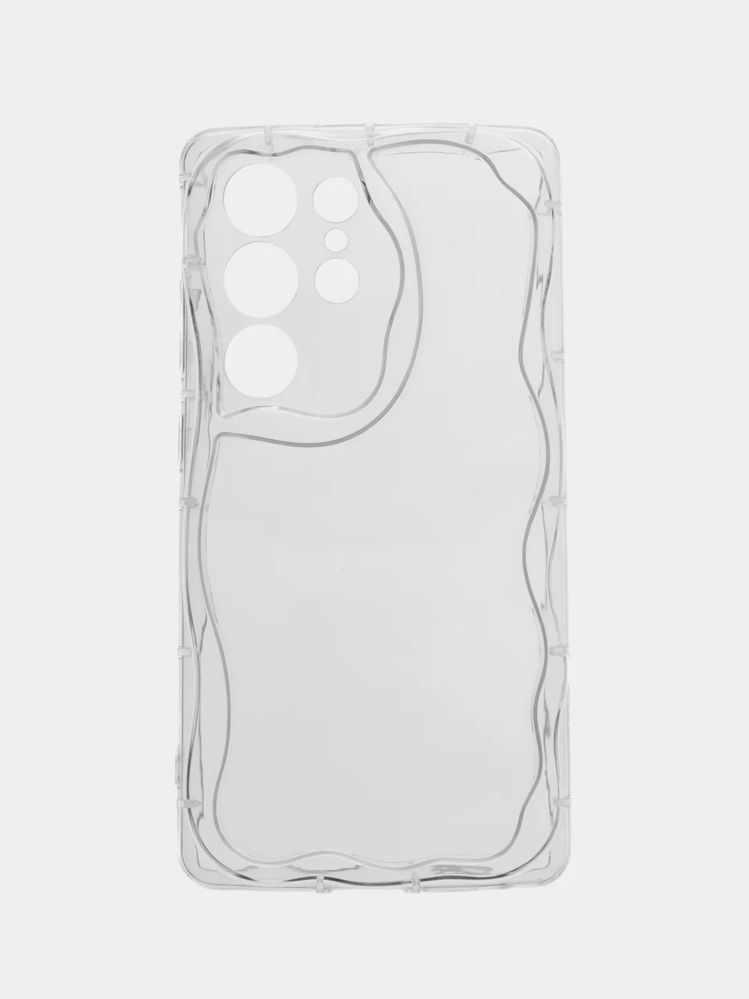 Прозрачный чехол для Samsung Galaxy S24 Ultra (Самсунг Галакси С24 Ультра) прозрачный, противоударный
