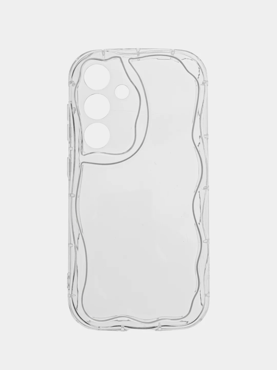 Прозрачный чехол для Samsung Galaxy S24 5G (Самсунг Галакси С24 5 Джи), прозрачный, противоударный