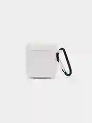 Силиконовый чехол для Airpods 1/2, белый