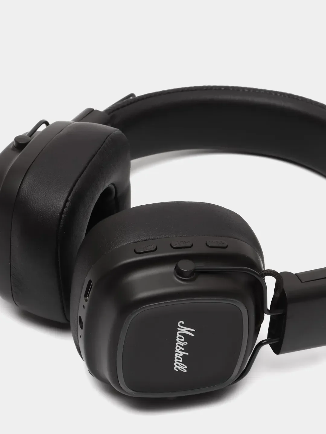 Коричневый беспроводные полноразмерные большие наушники с Bluetooth и подсветкой
