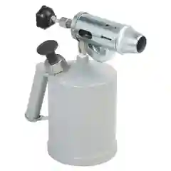 Лампа паяльная (горелка) бензия, 1,5L, серая AGT-06
