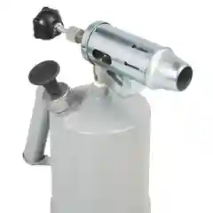 Лампа паяльная (горелка) бензия, 1,5L, серая AGT-06