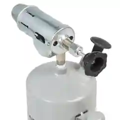 Лампа паяльная (горелка) бензия, 1,5L, серая AGT-06