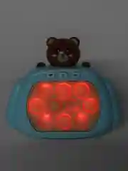 Голубой электронный попит. Интерактивная игрушка антистресс Pop it