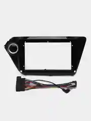 Переходная монтажная рамка ZKT-019 для KIA Rio(рио) 2011-16, 2-din, 9 дюймов