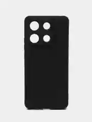 Черный чехол для Xiaomi Redmi Note 13 4G (Сяоми Редми Ноут 13 4G), прозрачный