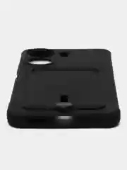 Черный чехол для Xiaomi Redmi 13C / Poco C65 (Сяоми Редми 13С / Поко С65), с карманом для карт