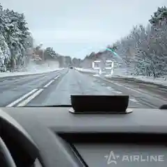 Проектор скорости на лобовое стекло HUD спидометр/дисплей проекционный ALAA003
