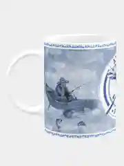 Кружка керамическая Лучшему рыбаку