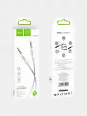 Белый кабель AUX Hoco UPA 19, Type-C, Lightning Iphone