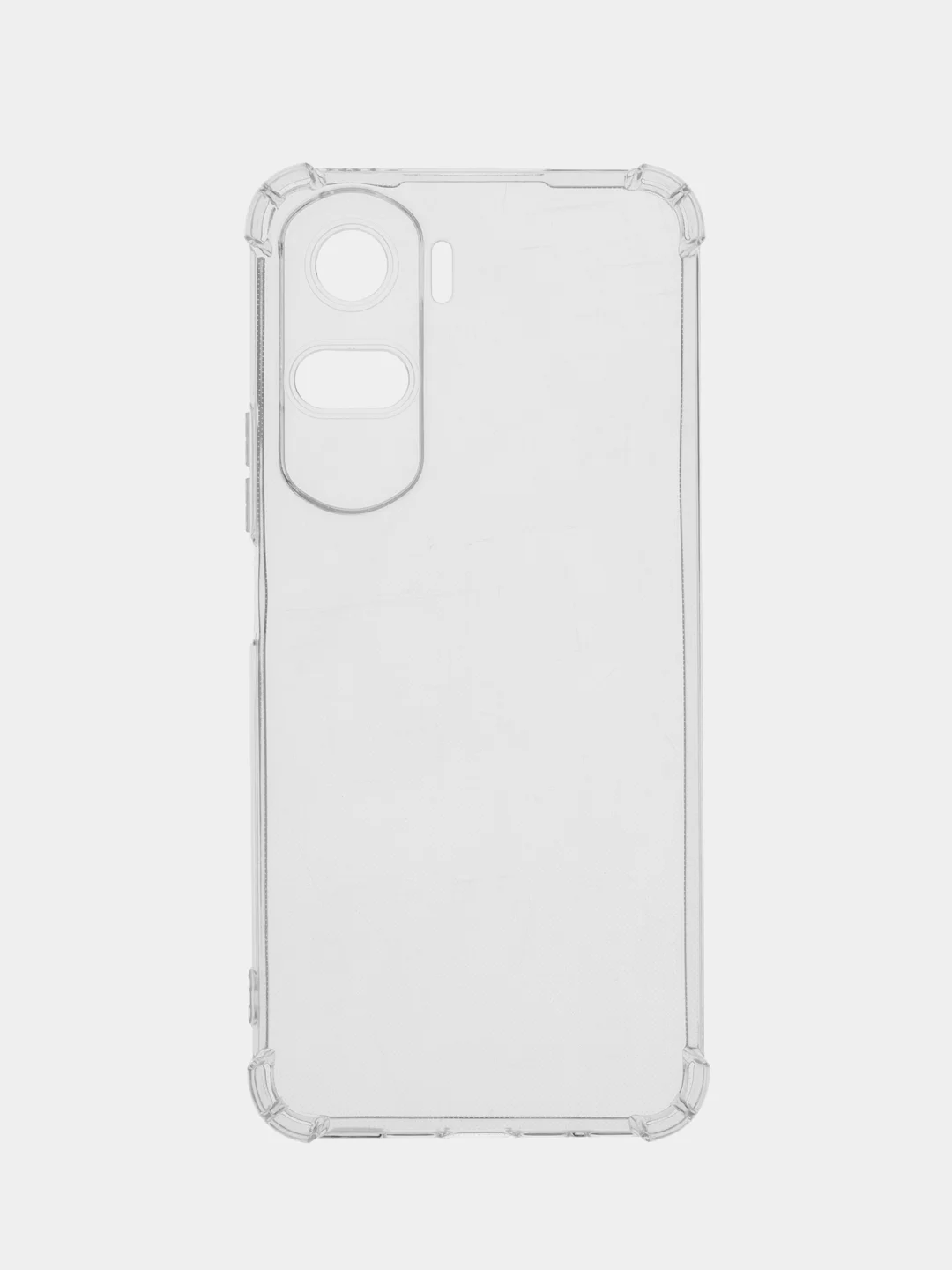 Прозрачный чехол для Honor 90 Lite (Хонор 90 Лайт) прозрачный противоударный