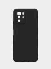 Черный чехол для Xiaomi Poco X3 GT (Поко Х3 ГТ), прозрачный, противоударный